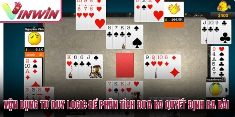 Tư duy logic trong cách chơi Phỏm Vinwin giúp đọc cạ bài điểm rác và nguy cơ ăn chốt